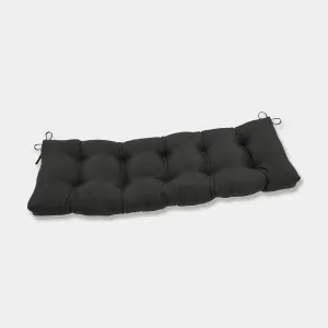 Outdoor/Indoor Fresco Black 56" Blown Bench