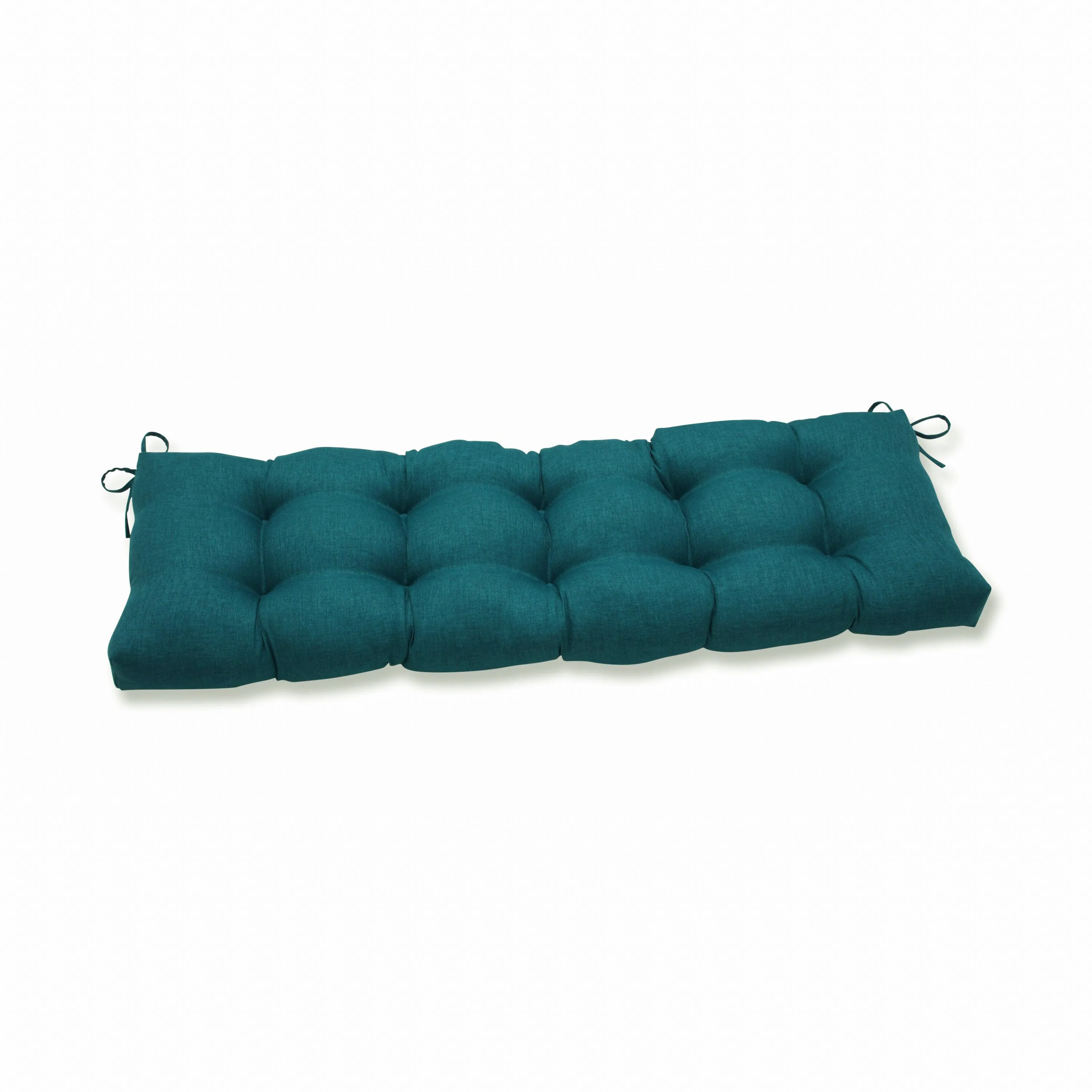 Outdoor/Indoor Rave Teal 56" Blown Bench