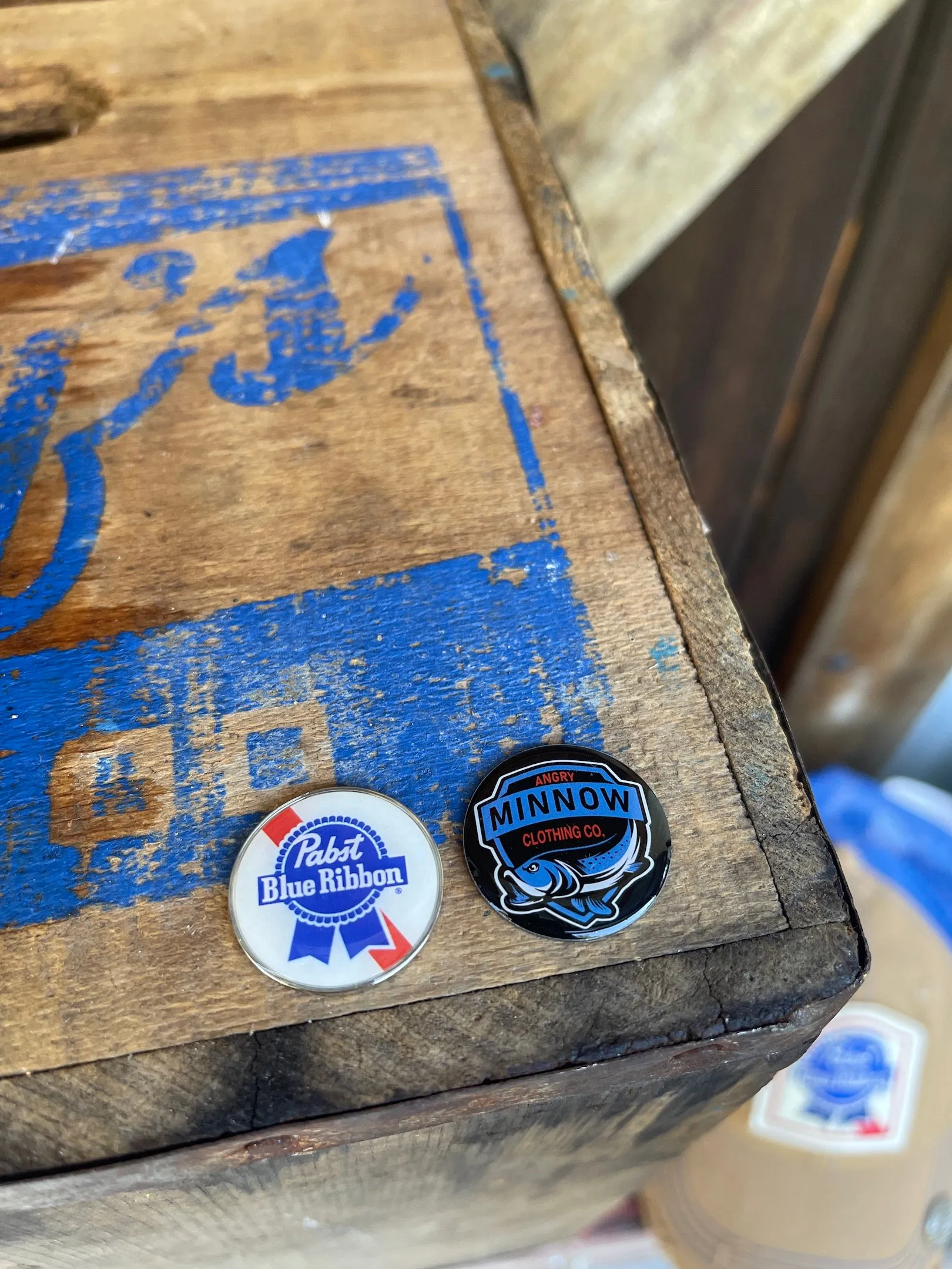 Pabst Blue Ribbon Sand & Sky Snapback Hat