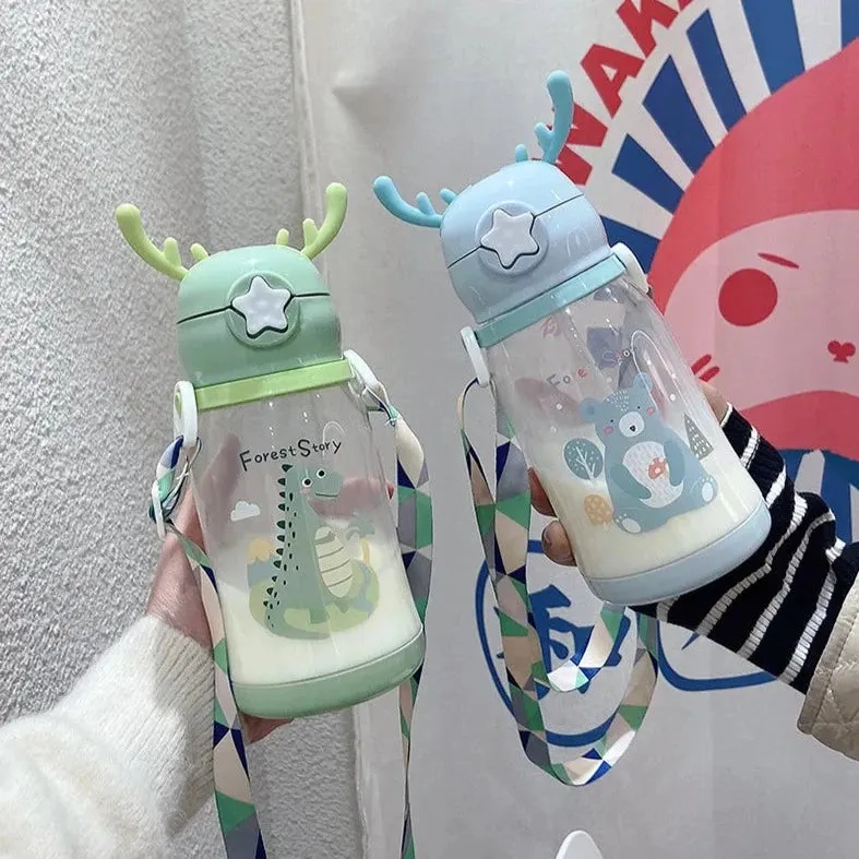 Pastel Antler Star Sippy Cups