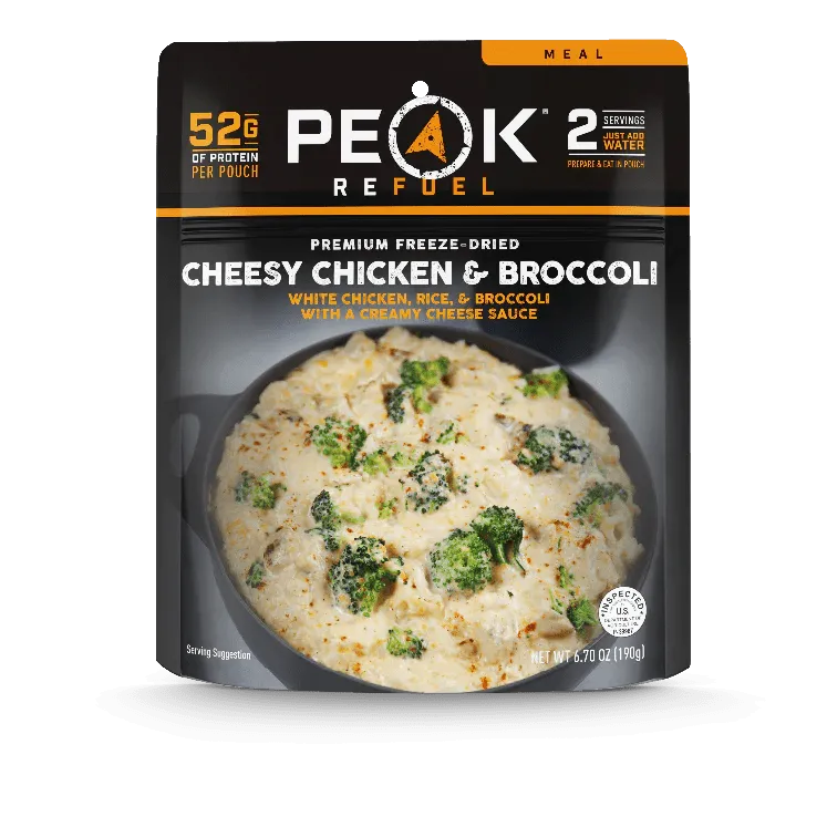 PEAK REFUEL Cheesy Chicken and Broccoli