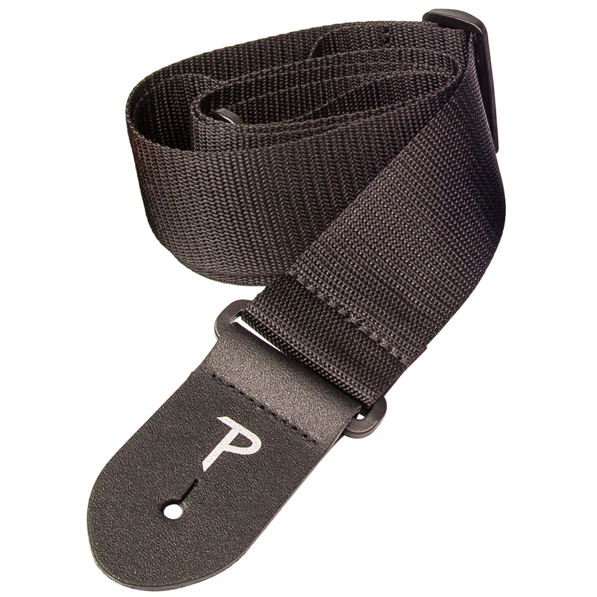 Perri's Polyester Extra Long Guitar Strap ~ Black