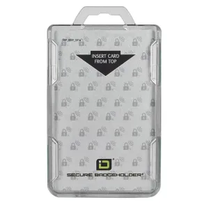 Secure Badge Holder DuoLite ® Vertical 2 ID Card Holder