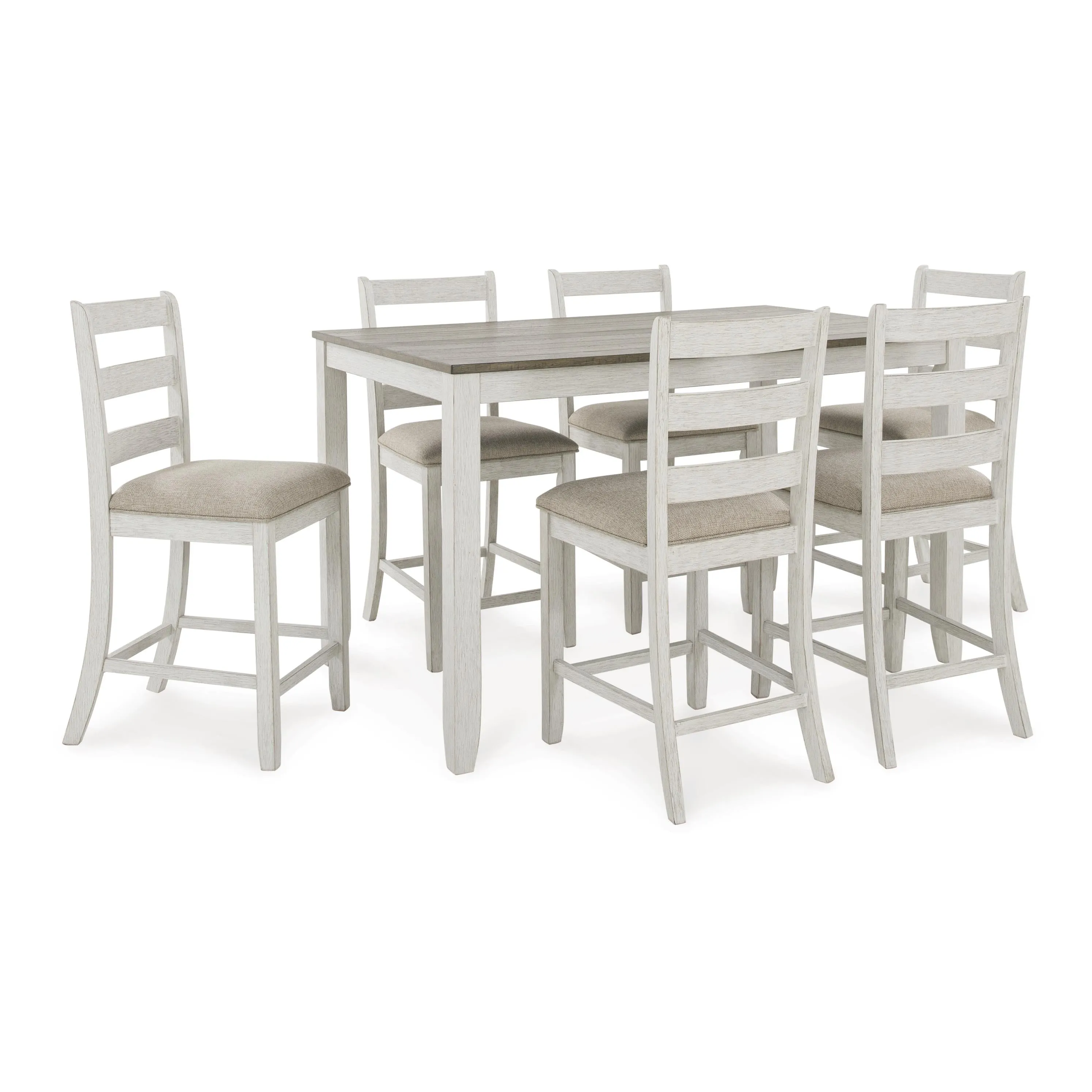 Signature Design by Ashley Skempton 7 pc Counter Height Dinette D394-423