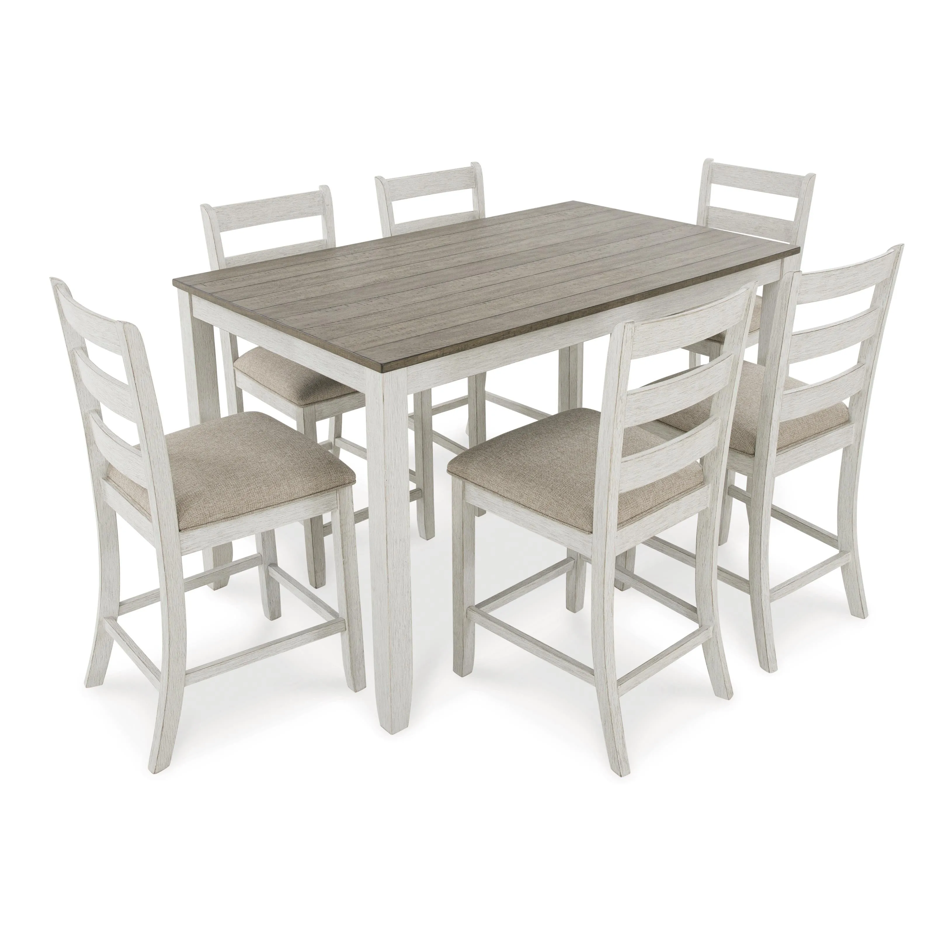 Signature Design by Ashley Skempton 7 pc Counter Height Dinette D394-423