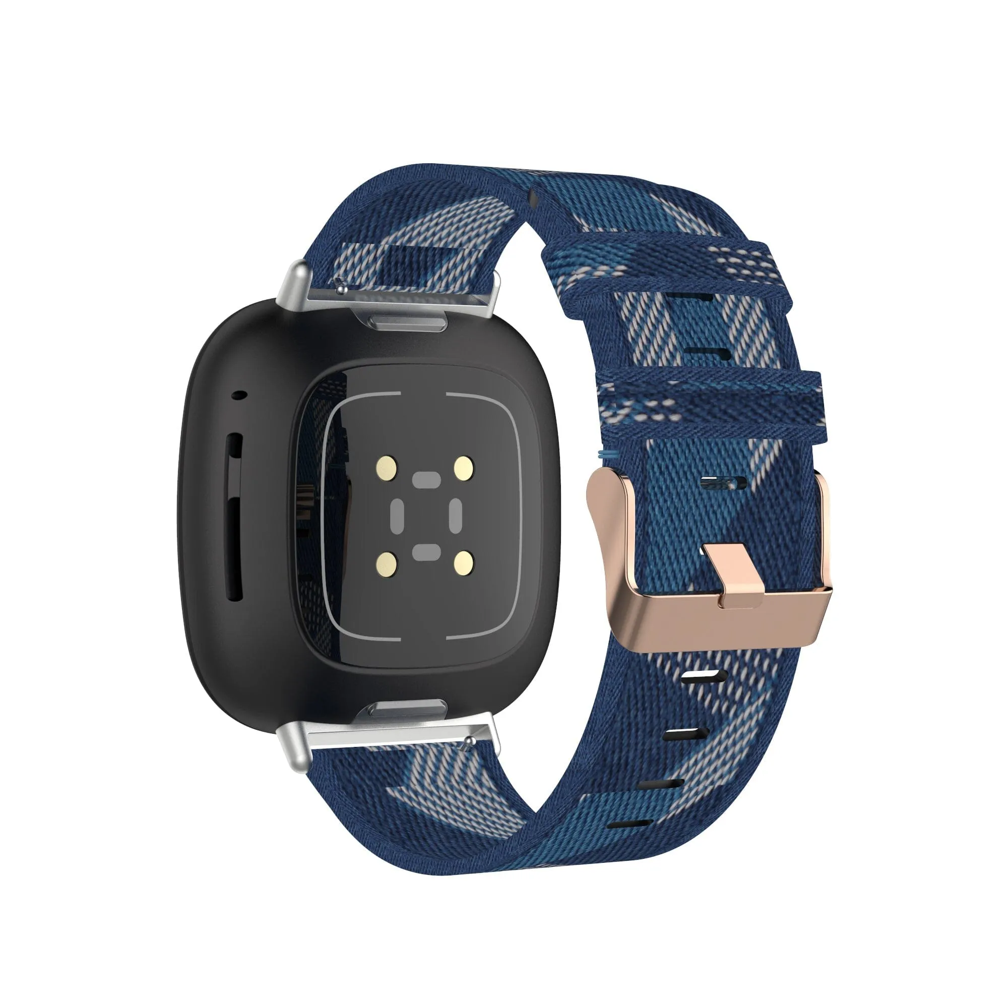 Stylish Canvas Watch Straps Compatible with Asus Zenwatch 2 (1.45")