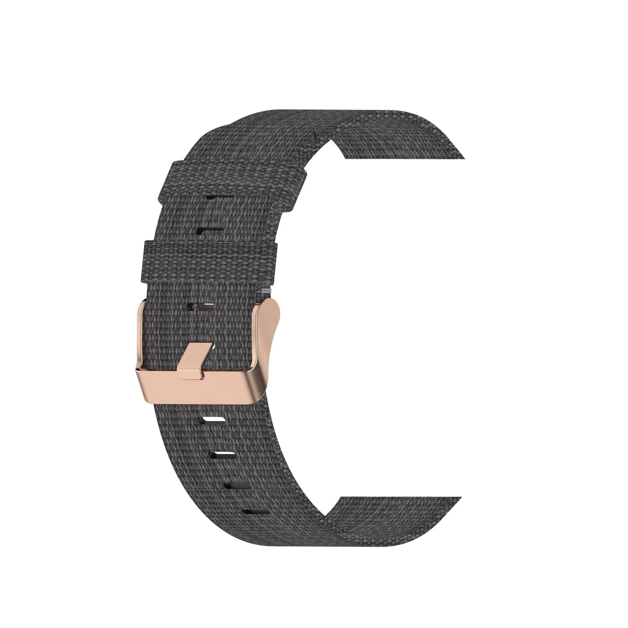 Stylish Canvas Watch Straps Compatible with Fitbit Charge 2