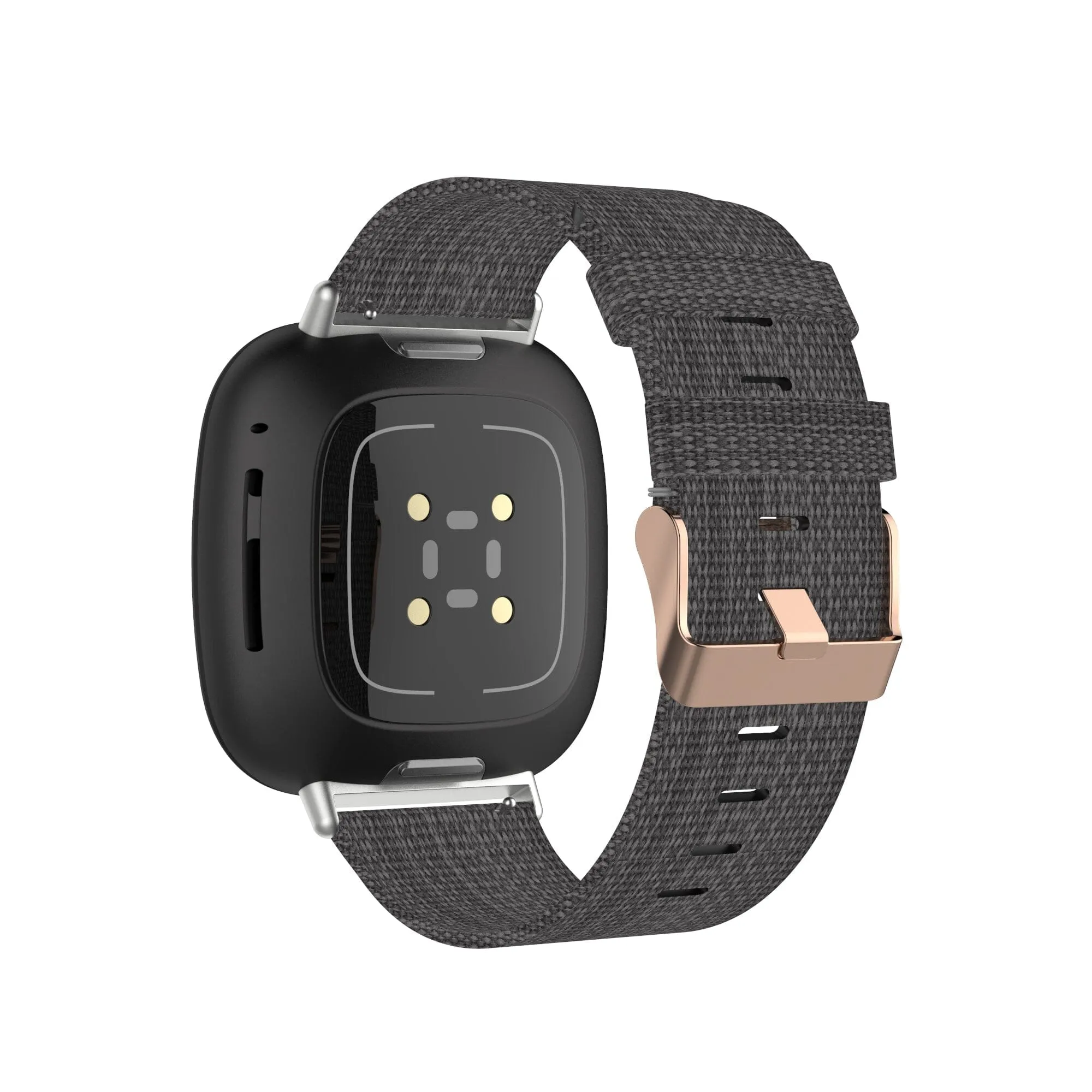 Stylish Canvas Watch Straps Compatible with Fitbit Charge 2