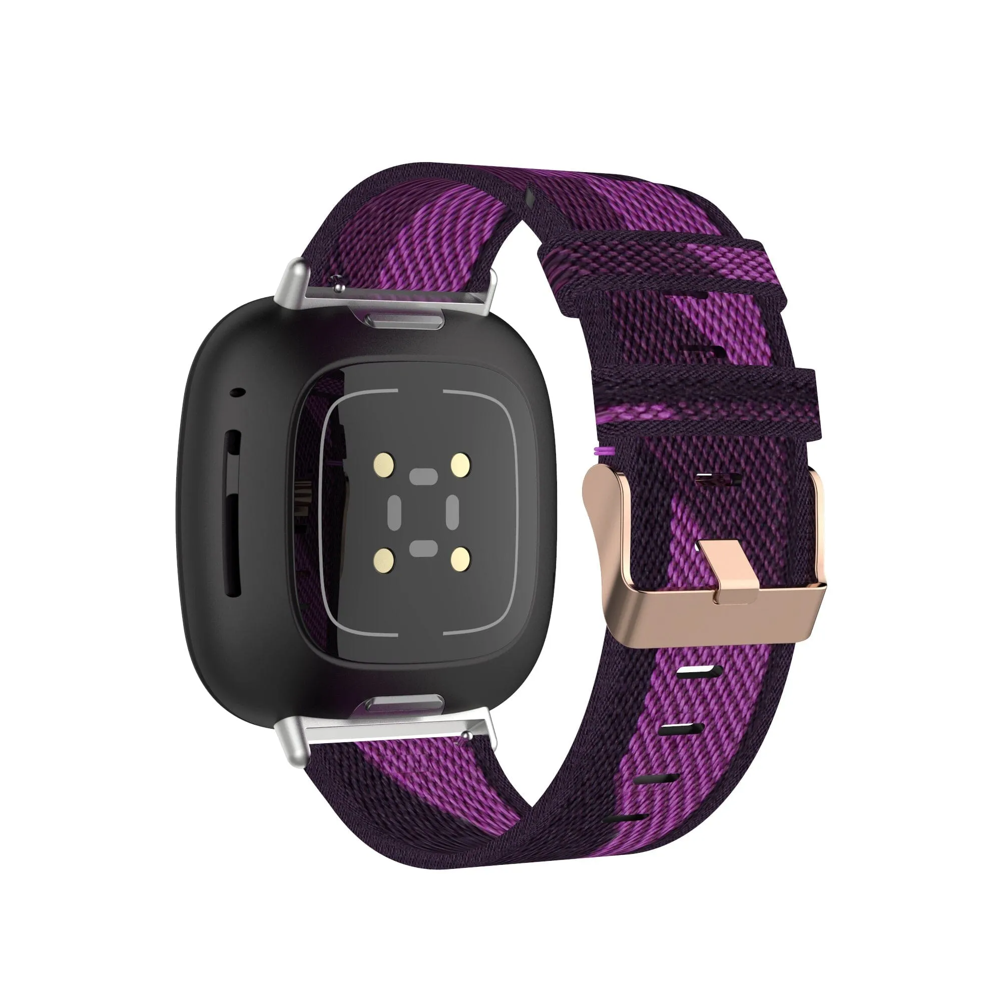 Stylish Canvas Watch Straps Compatible with Fitbit Charge 2