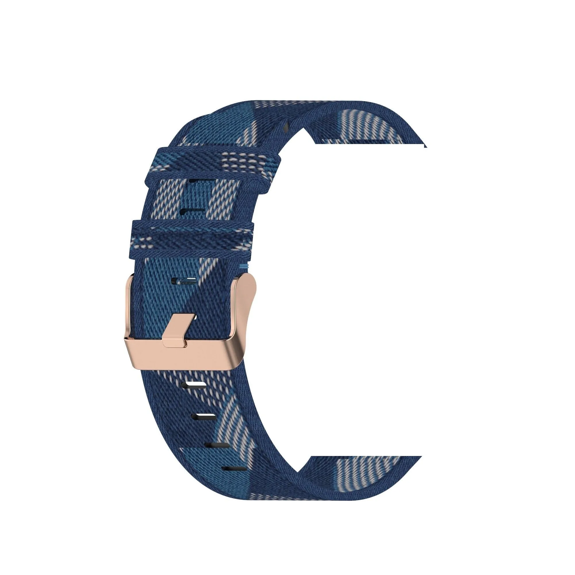 Stylish Canvas Watch Straps Compatible with Lacoste 22mm Range