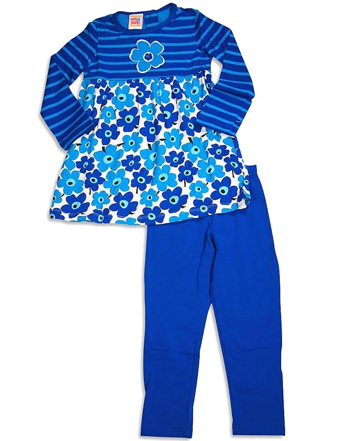 Sweet Potatoes - Little Girls Long Sleeve Legging Set - 8 Fun Patterns - 30 Day Guarantee