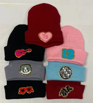 Swiftie Patched Beanie- Assorted