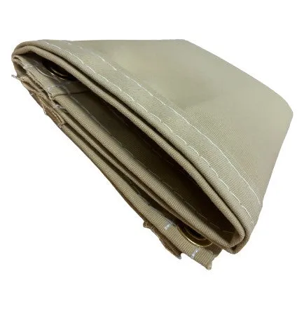 Tan Polyester Waterproof Canvas - 12' x 20'