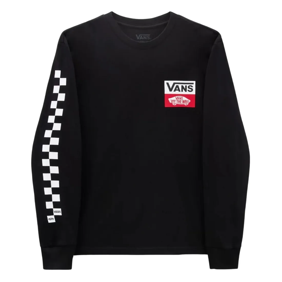 Vans Kids OG Logo Long Sleeve T-Shirt - Black