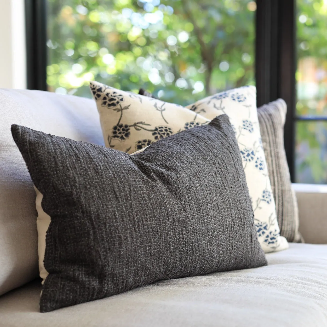 William Woven Pillow Cover