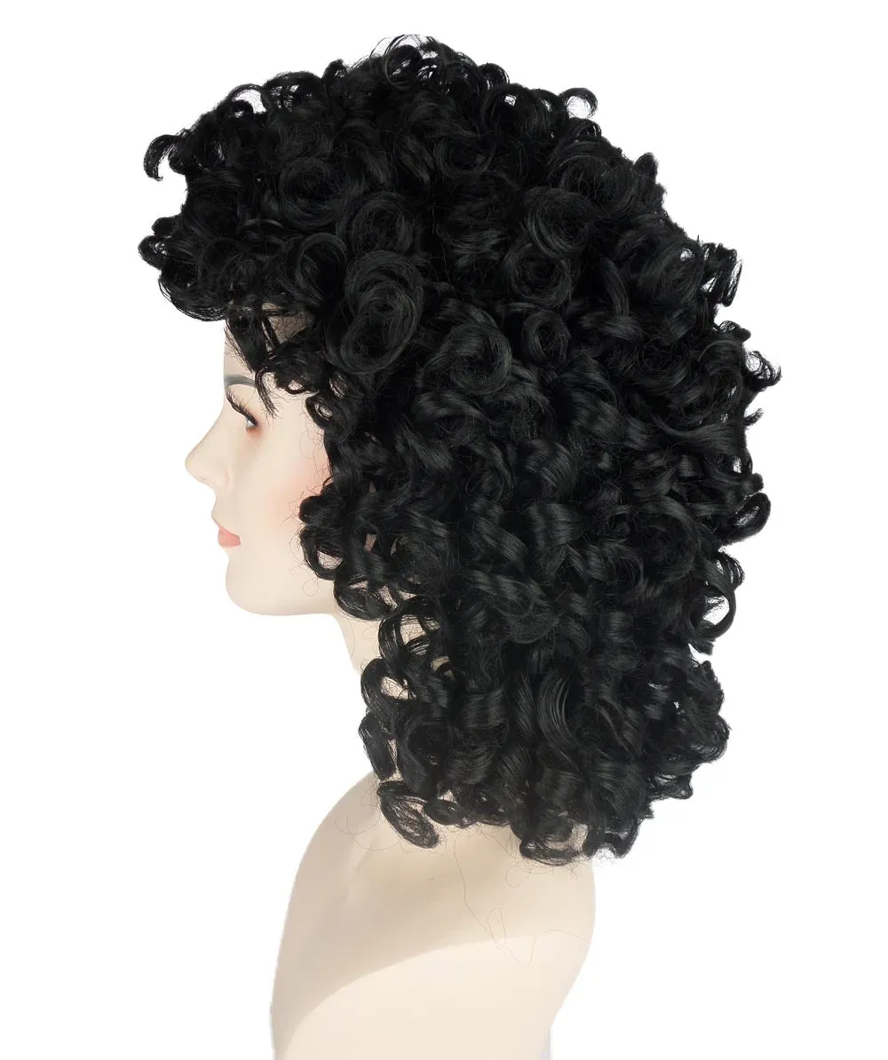 Women's Medium Curly Olympian Lady Wig Collection | Cosplay Halloween Wigs | Premium Breathable Capless Cap