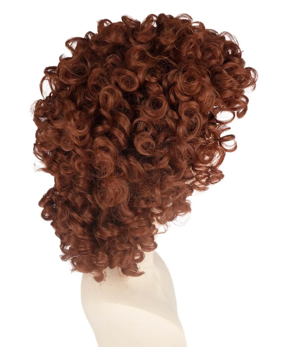 Women's Medium Curly Olympian Lady Wig Collection | Cosplay Halloween Wigs | Premium Breathable Capless Cap