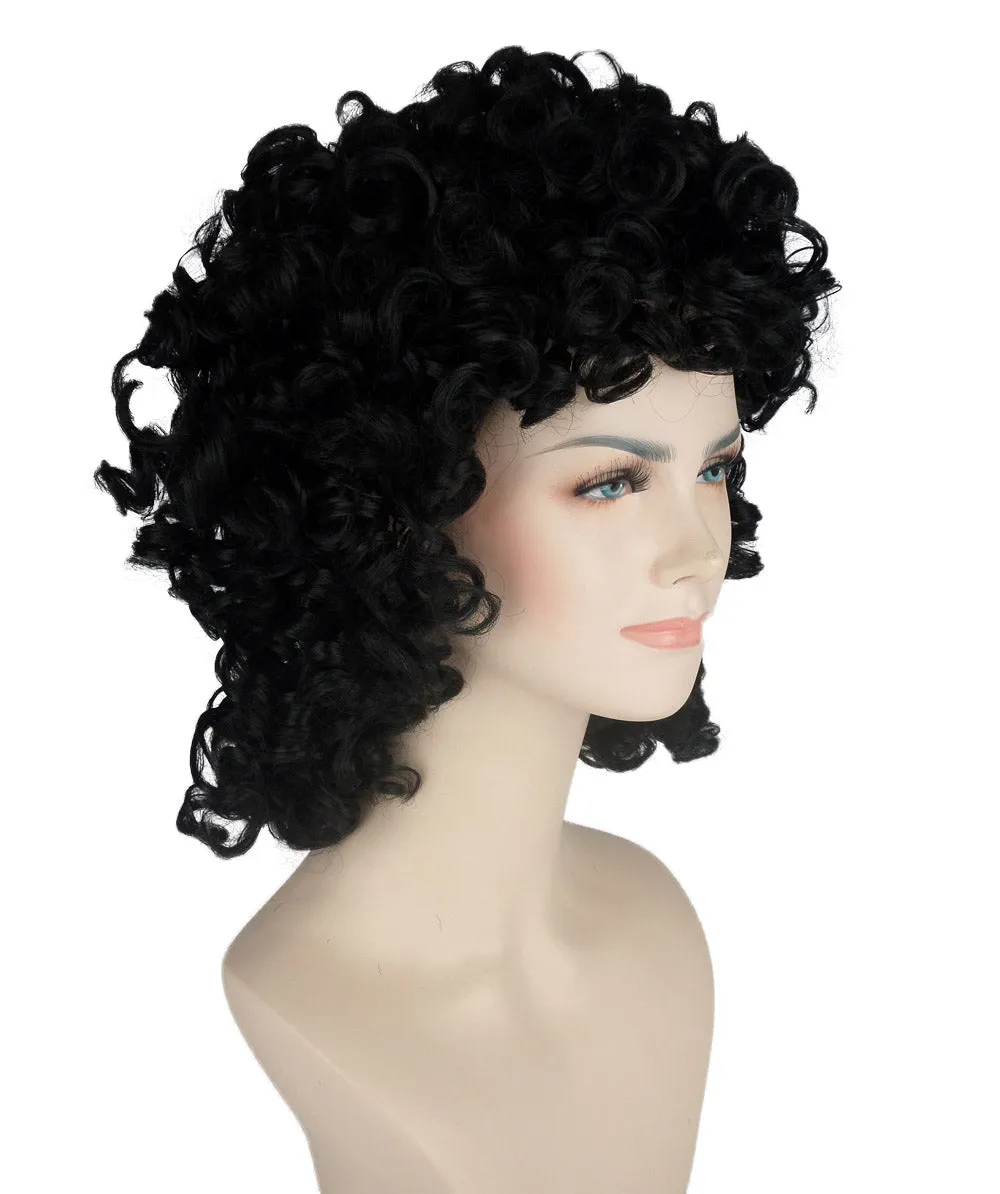 Women's Medium Curly Olympian Lady Wig Collection | Cosplay Halloween Wigs | Premium Breathable Capless Cap