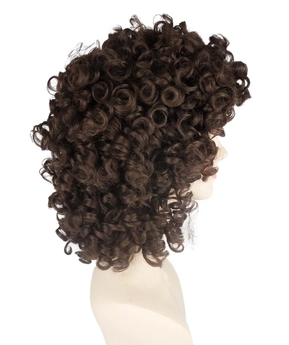 Women's Medium Curly Olympian Lady Wig Collection | Cosplay Halloween Wigs | Premium Breathable Capless Cap