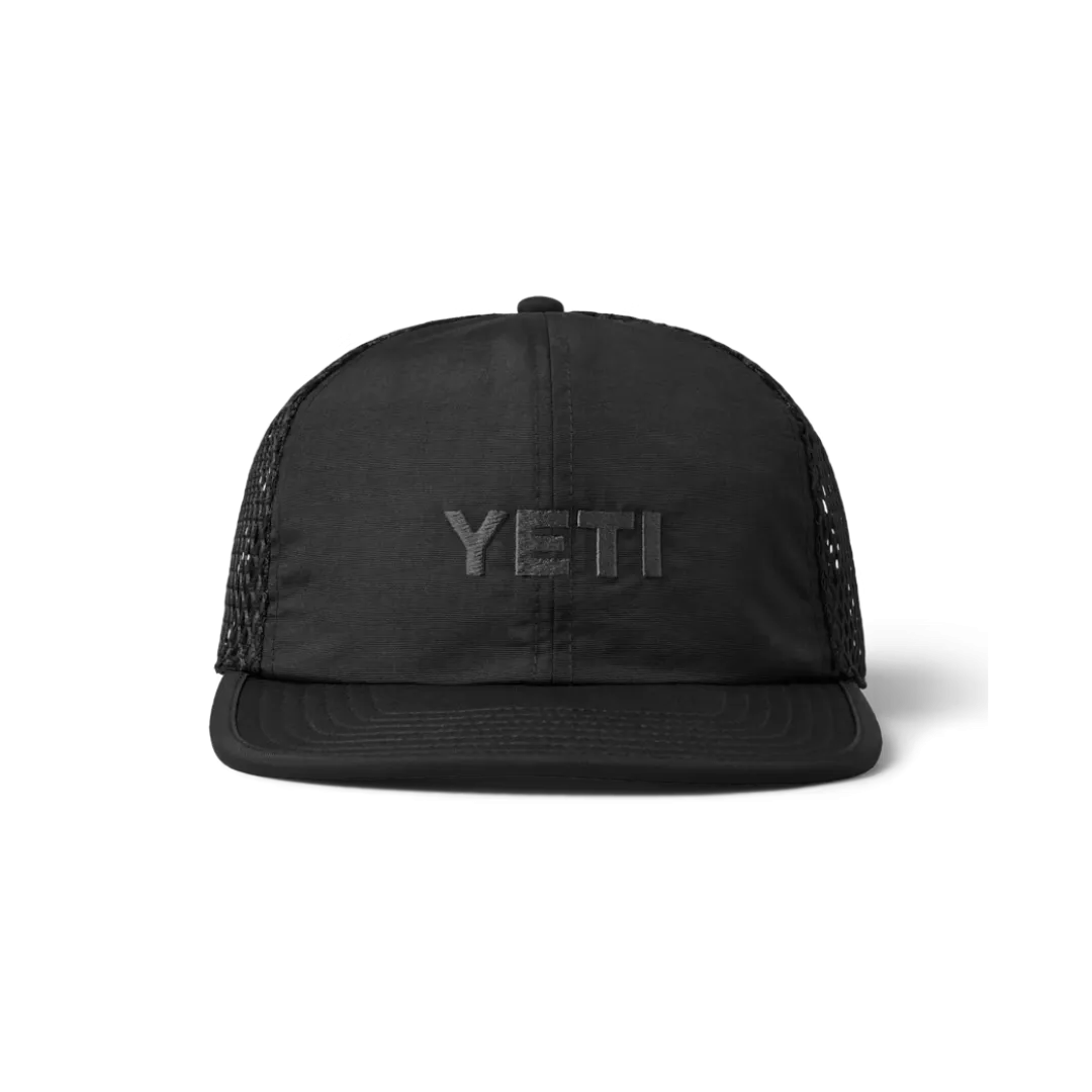 Yeti Logo Low Profile Performance Black Hat