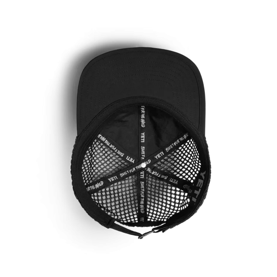 Yeti Logo Low Profile Performance Black Hat